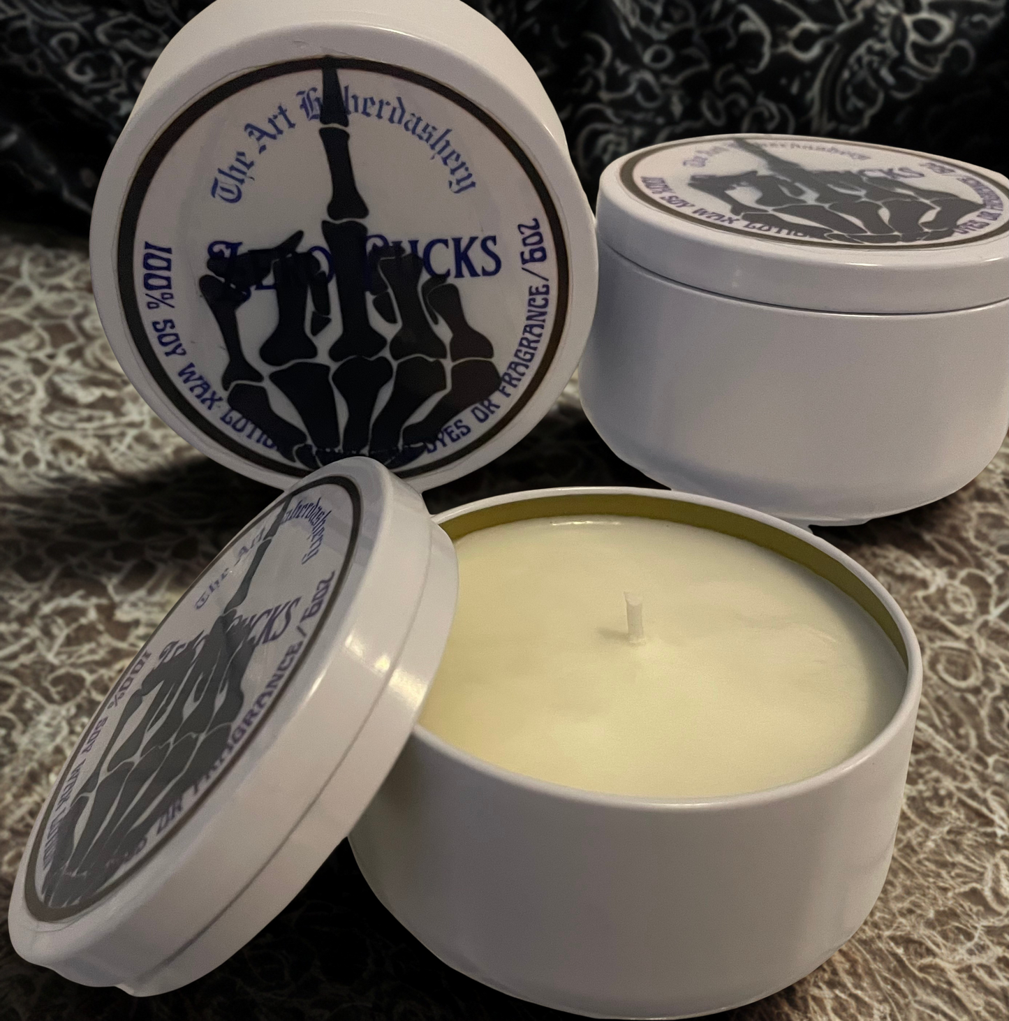 All Natural Soy Lotion/Massage Oil Candle
